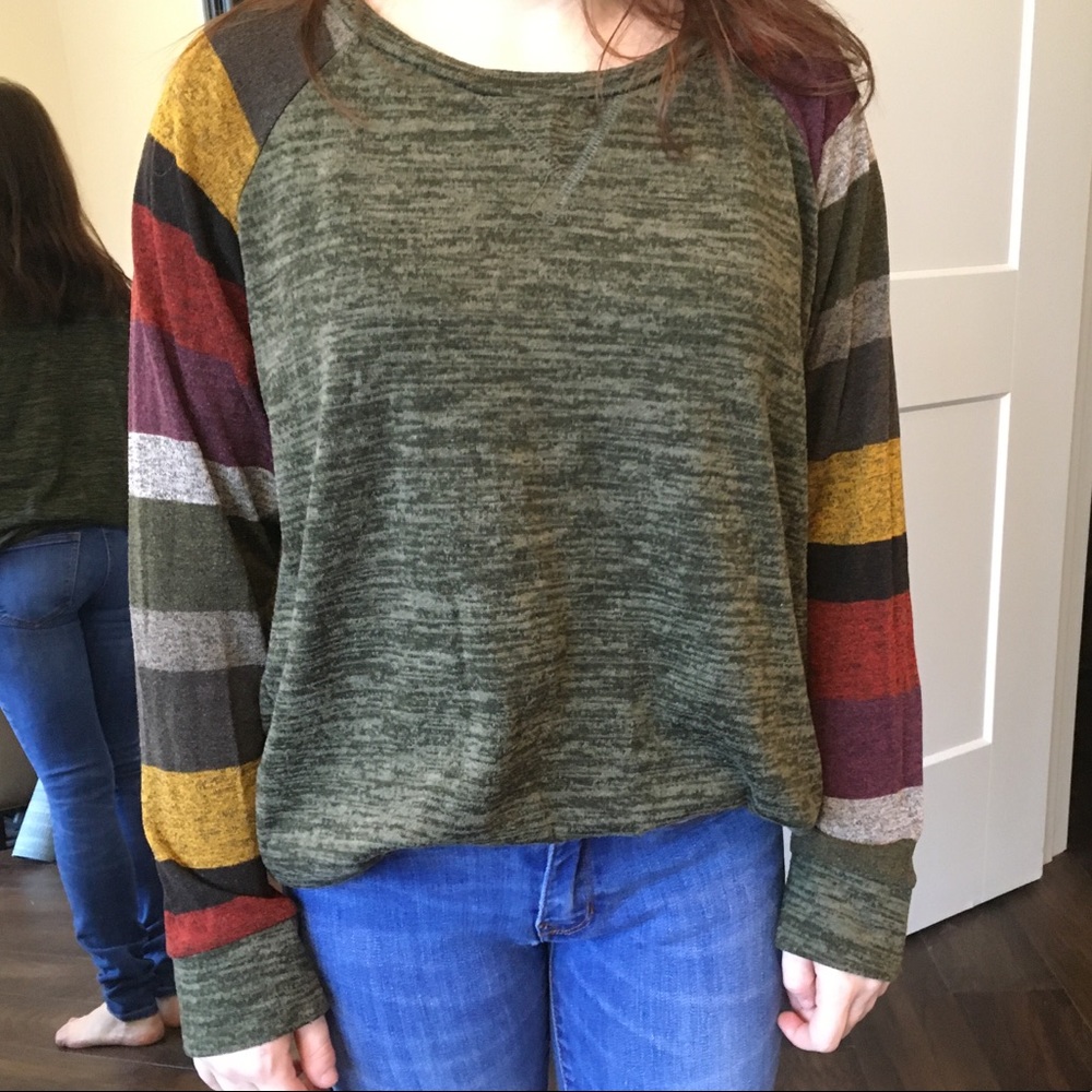 Green sweater